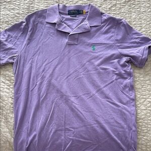 Polo by Ralph Lauren Men's Lavender Polo Shirt